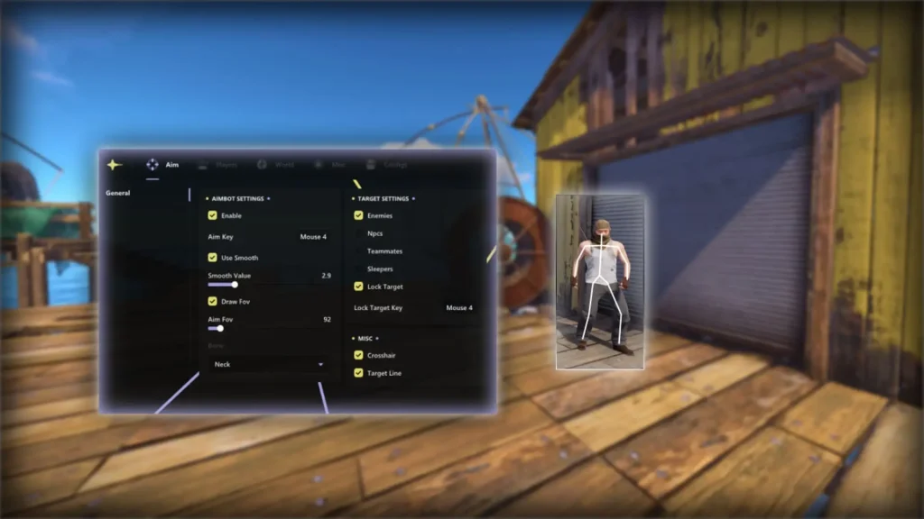 Скачать чит на Rust Alkad бесплатно в 2026 году